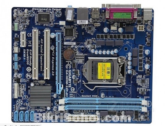 Refublised Gigabyte GA-H61M-S2P-B3 motherboard